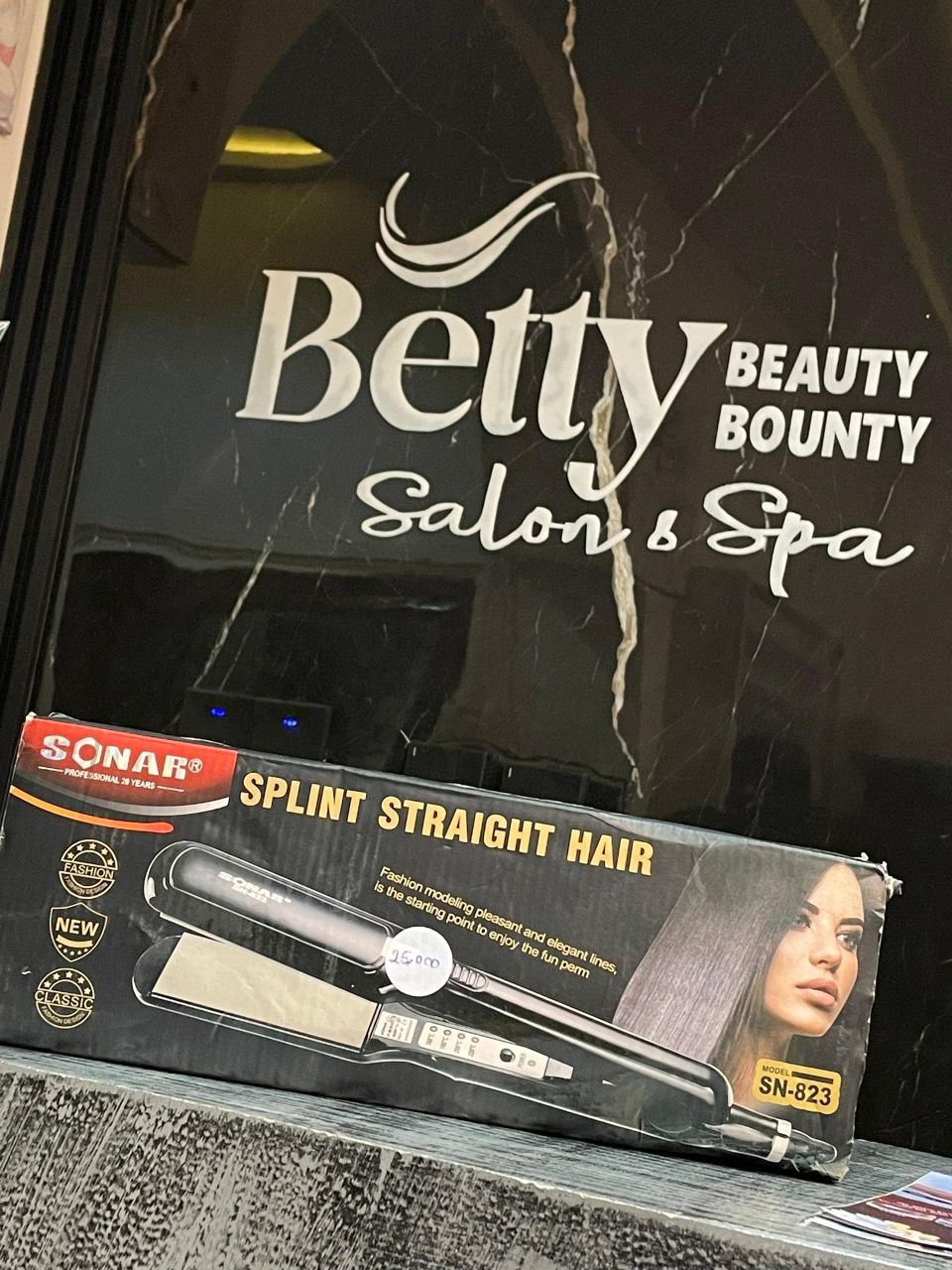 Sonar Splint Hair Straightener SN-823